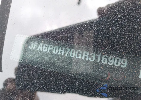 2016 Ford Fusion Se from USA, damaged, VIN 3FA6P0H70GR316909